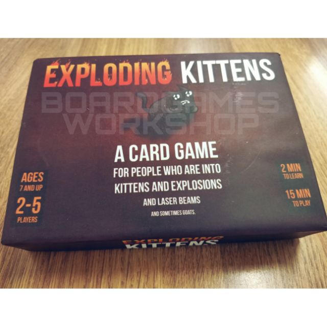 Boardgame Exploding Kittens - Mèo Nổ