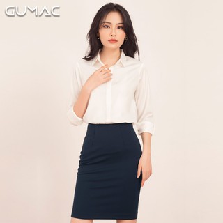 Chân váy ôm lưng viền VA553 GUMAC