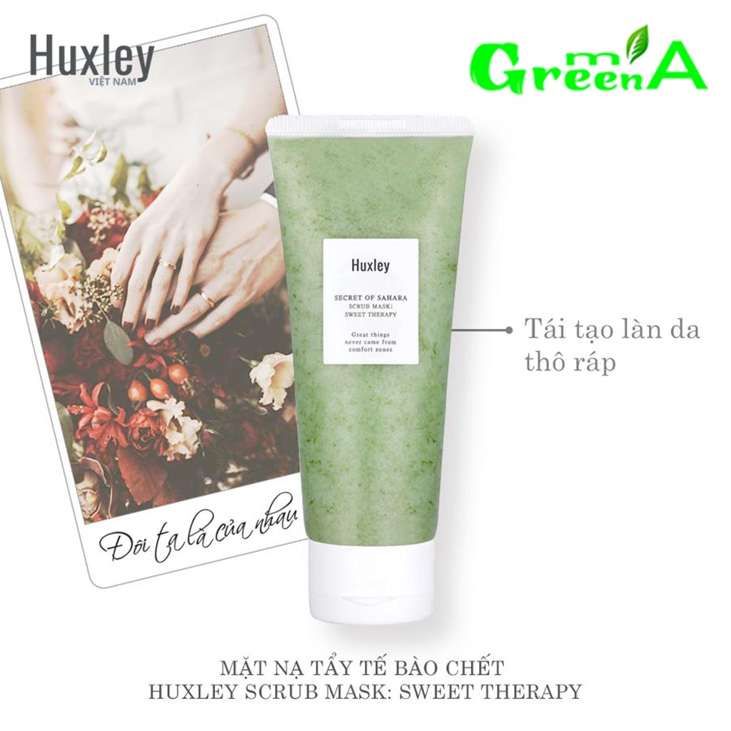 Tẩy Da Chết Huxley Mini 𝐇𝐔𝐗𝐋𝐄𝐘 𝐒𝐂𝐑𝐔𝐁 𝐌𝐀𝐒𝐊 𝐒𝐖𝐄𝐄𝐓 𝐓𝐇𝐄𝐑𝐀𝐏𝐘 Tẩy tế bào chết xương rồng Hàn Quốc 30g [NHẬP KHẨU CHÍNH HÃNG]