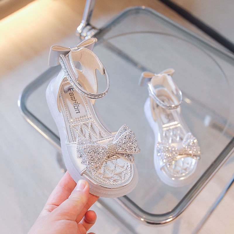 Xăng đan Công Chúa Thời Trang Hàn Quốc 2022 Cho Bé Gái