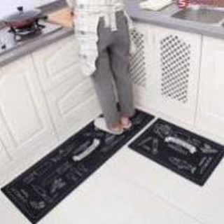 Bộ 2 thảm bếp cao cấp 120x40 và 60x40 h12 89