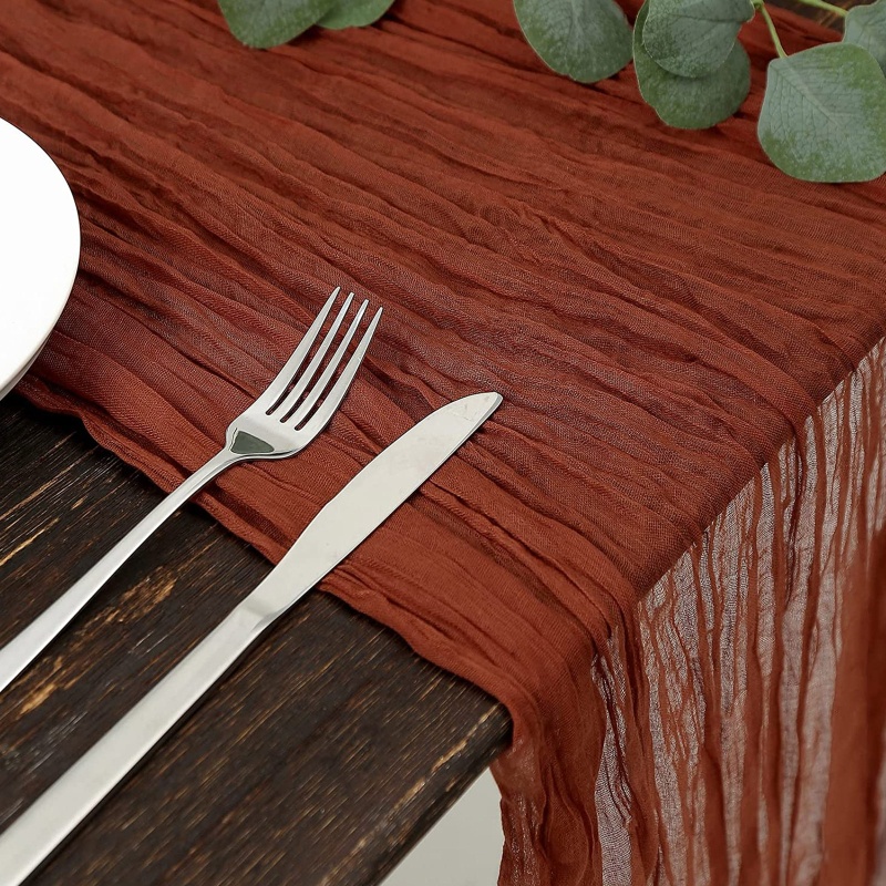 Khăn Trải Bàn Xếp Li Phong Cách Bohemian Dành Cho Trang Trí Tiệc Sinh Nhật Đám Cưới