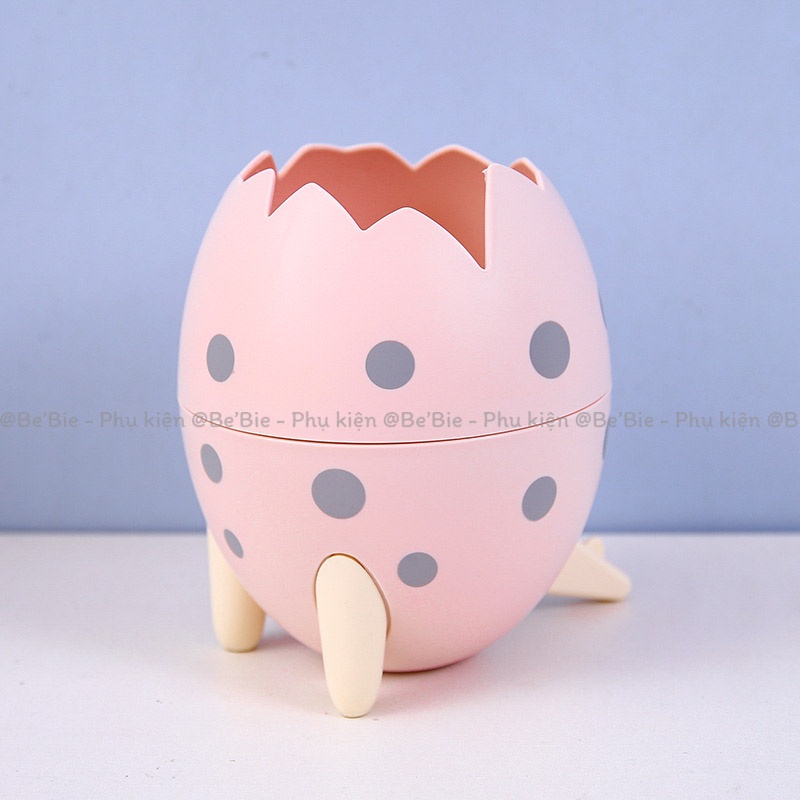 Hộp bút để bàn hình trứng khủng long xinh xắn BeBie - BP416