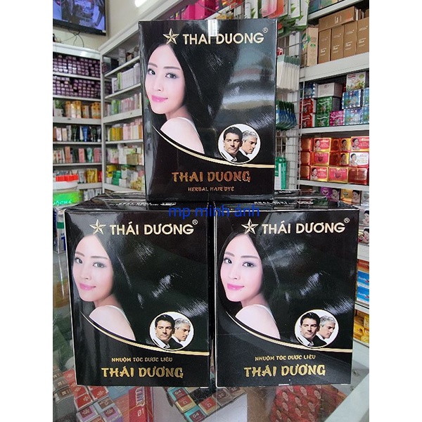 nhuộm tóc thái dương 1 gói 10gr { chuẩn cty }