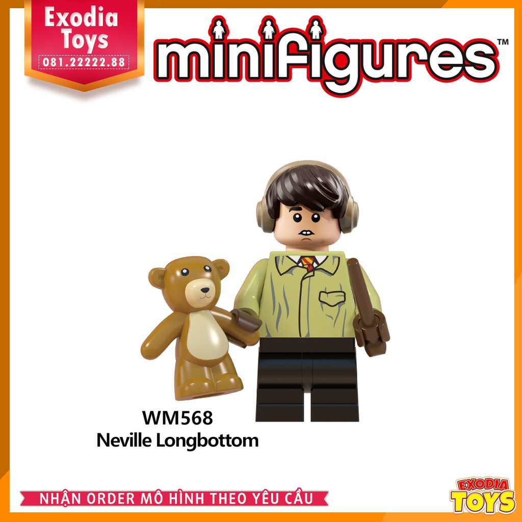 Xếp hình Minifigure Harry Potter cậu bé phù thủy - Đồ Chơi Lắp Ghép Sáng Tạo - WM6041