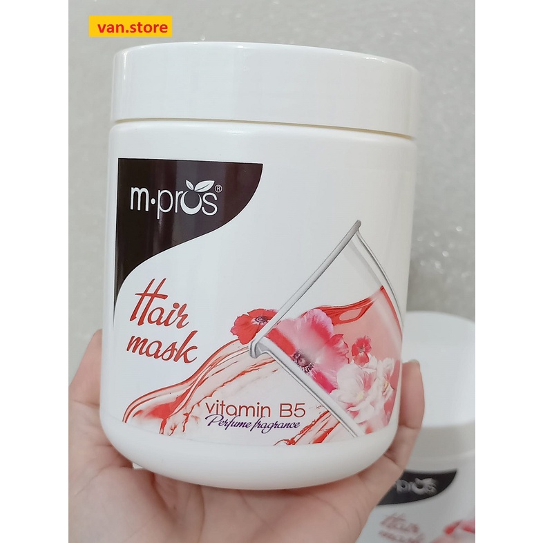 Hấp Dầu Siêu Dưỡng M.Pros / Mặt Nạ Dưỡng Tóc M.Pros - Hương Nước Hoa - 600g
