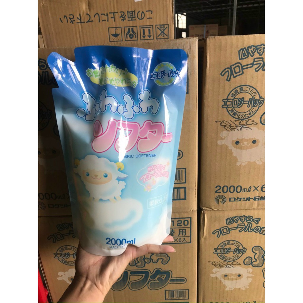 Nước Xả Vải Papai Nhật - 2000ml