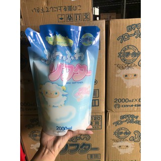 Nước Xả Vải Papai Nhật - 2000ml