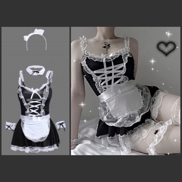Bộ cosplay phục vụ bàn dễ thương -B8 | BigBuy360 - bigbuy360.vn