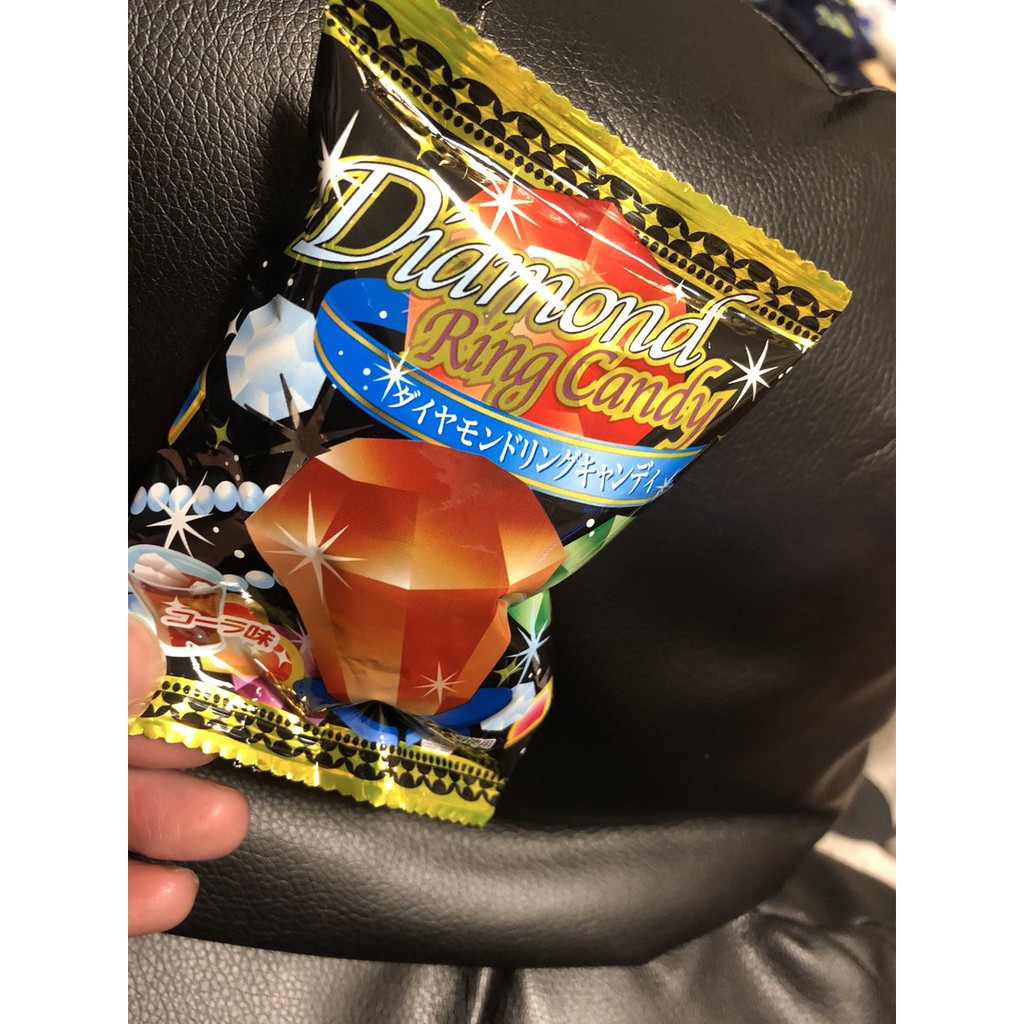 Kẹo nhẫn vị cola Diamond Ring Candy Cola 10g - Kẹo nhẫn kim cương Nhật Bản