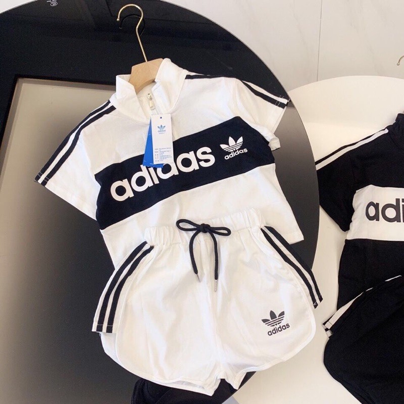 Set Thể Thao Adidas cho cả bé trai và bé gái (6-16kg) - Hàng Quảng Châu Cao Cấp - Theo dõi Shop để nhận Voucher