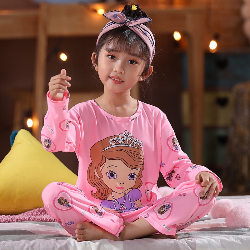 Bộ Đồ Ngủ In Hình Pikachu Dễ Thương Cho Bé Gái akku