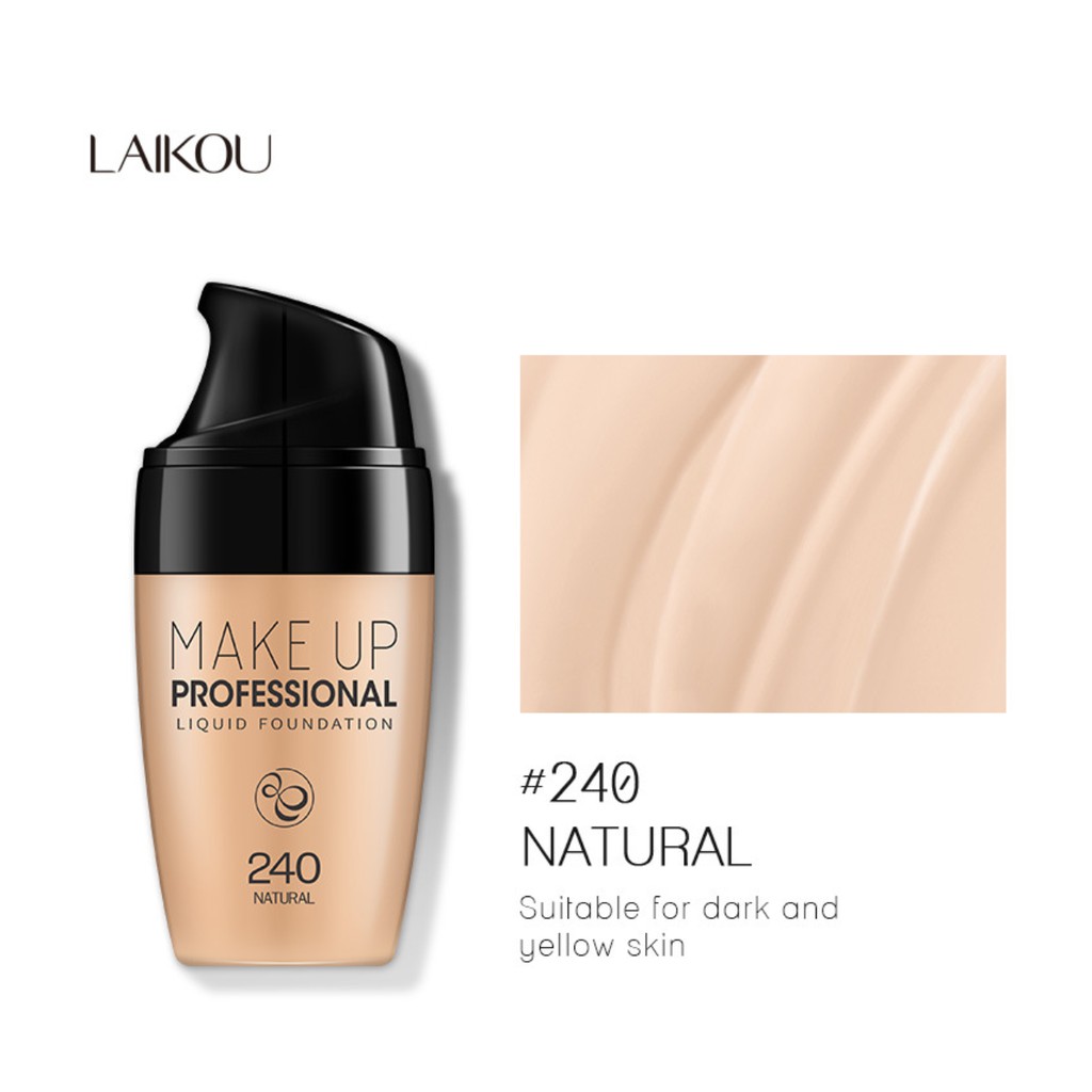 Kem nền che phủ hoàn hảo LAIKOU kem nền kiềm dầu lâu trôi foundation 30ml | BigBuy360 - bigbuy360.vn