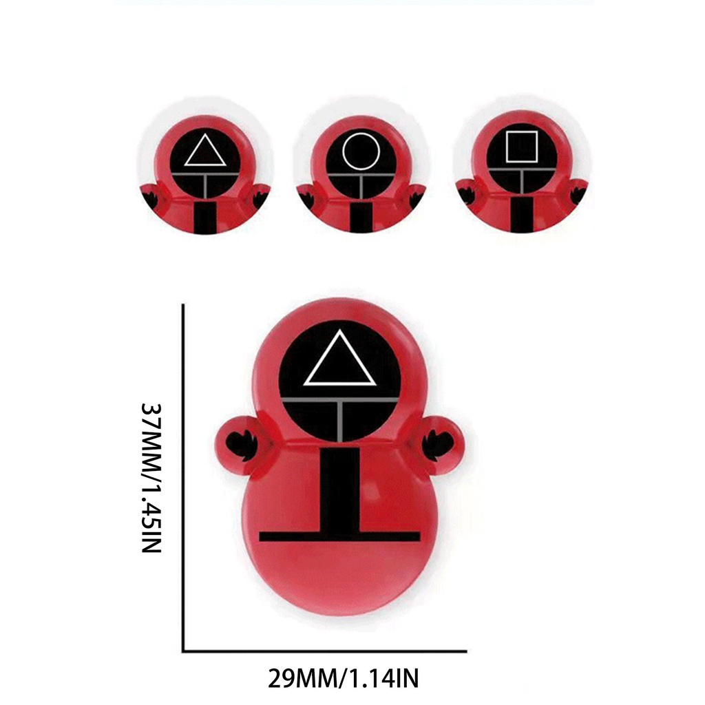 10 gói Lật Đật Đồ Chơi Hình Người Mập Hoạt Hình Màu Xanh Dương Mini Dành Cho Trẻ Em
