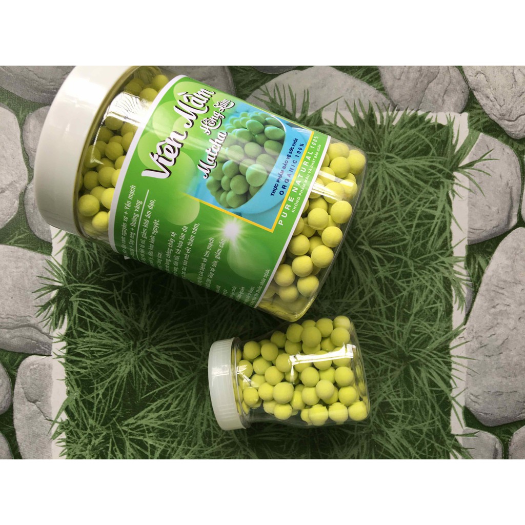 [RẺ NHẤT SHOPEE] 1 Kg Viên Mầm Hồng Sâm Matcha Date Năm 2020