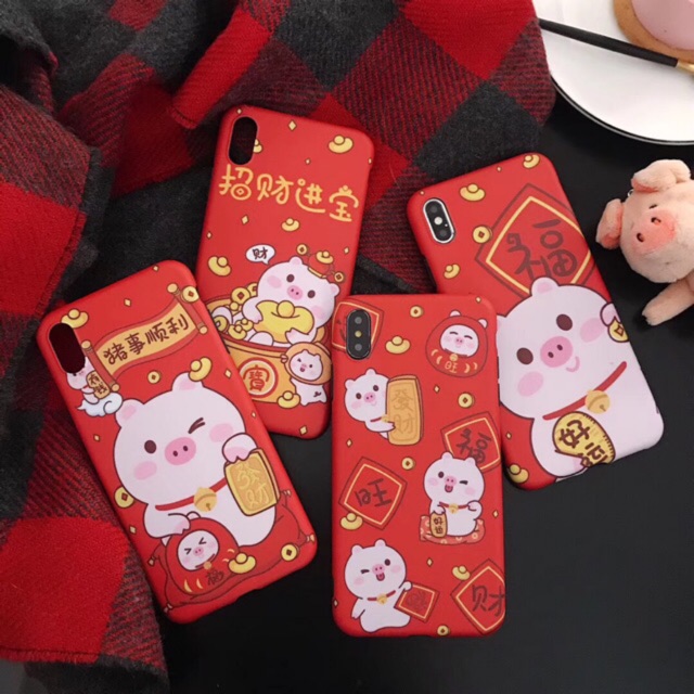 Ốp lưng iphone Lợn Thần Tài