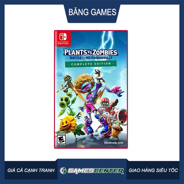 Băng game Nintendo Switch Plants Vs. Zombies Battle for Neighborville Complete Edition