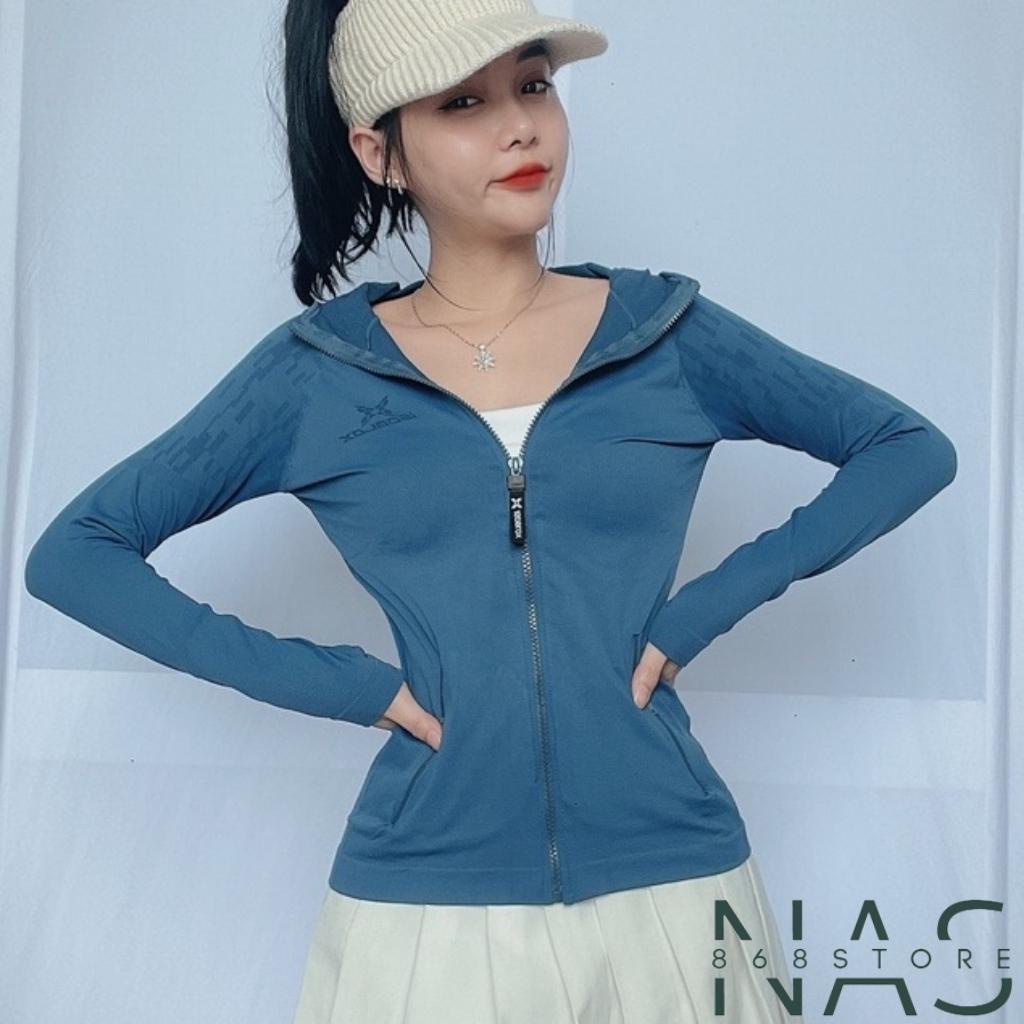 Áo Khoác Gym Nữ,Áo Khoác Quảng Châu Thun Dệt Cao Cấp Ôm Body Thể Thao Nữ MS02