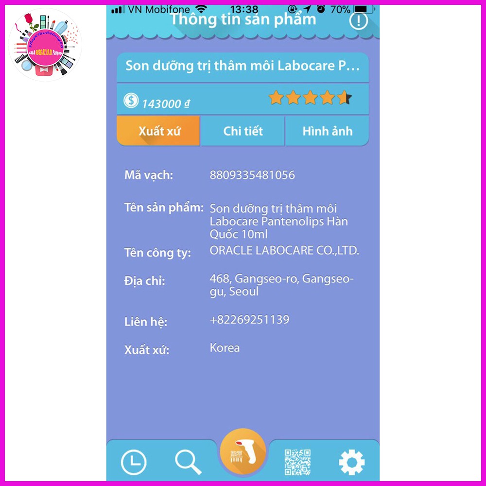 Son LABOCARE Chuyên Giảm Thâm Môi PANTENO LIPS | BigBuy360 - bigbuy360.vn