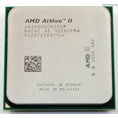 Bộ vi xử lý AMD Athlon II X2 260U socket AM3 siêu tiết kiệm điện (1.8GHz/ 938-pin /25W/Dual-Core/2M Cache) cho máy bàn