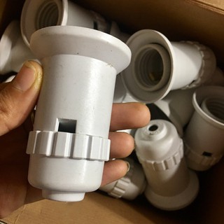 Đui đèn ren sứ chống cháy chống nước E27