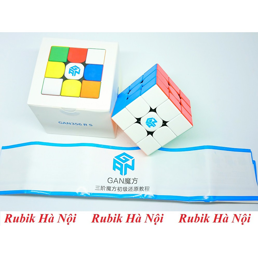 Rubik 3x3. Gan 356 RS 2020 Cao Cấp Stickerless/Có Nam Châm