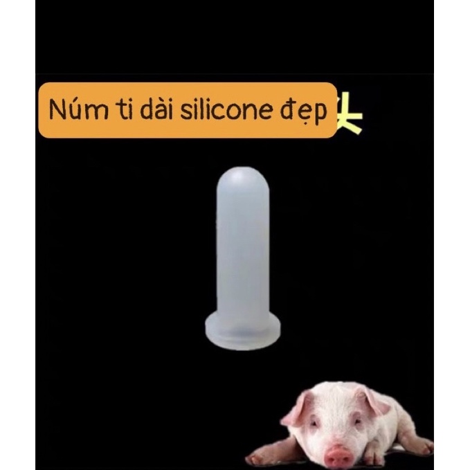 COMBO 5 NÚM BÚ CHO HEO BÒ DÊ - NÚM THAY THẾ BÌNH BÚ HEO BÒ DÊ