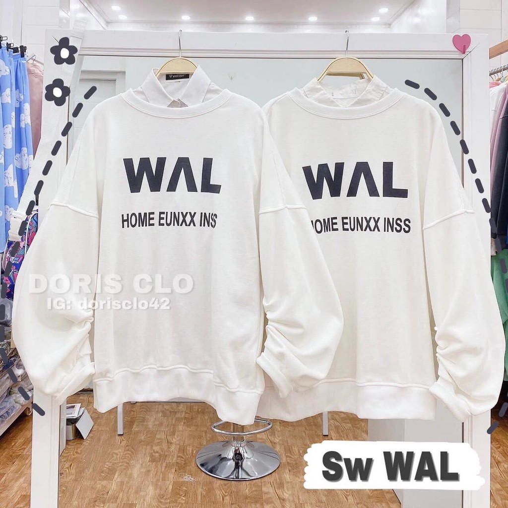 Áo nỉ Wal siêu hot tay bồng | BigBuy360 - bigbuy360.vn
