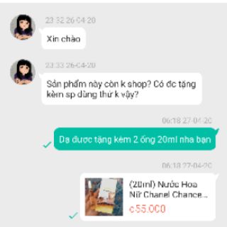 Nước Hoa Nữ màu Hồng
