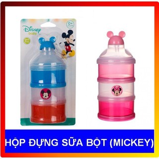 (Made in Thailand) HỘP ĐỰNG SỮA BỘT 3 NGĂN DISNEY BABY DN80514