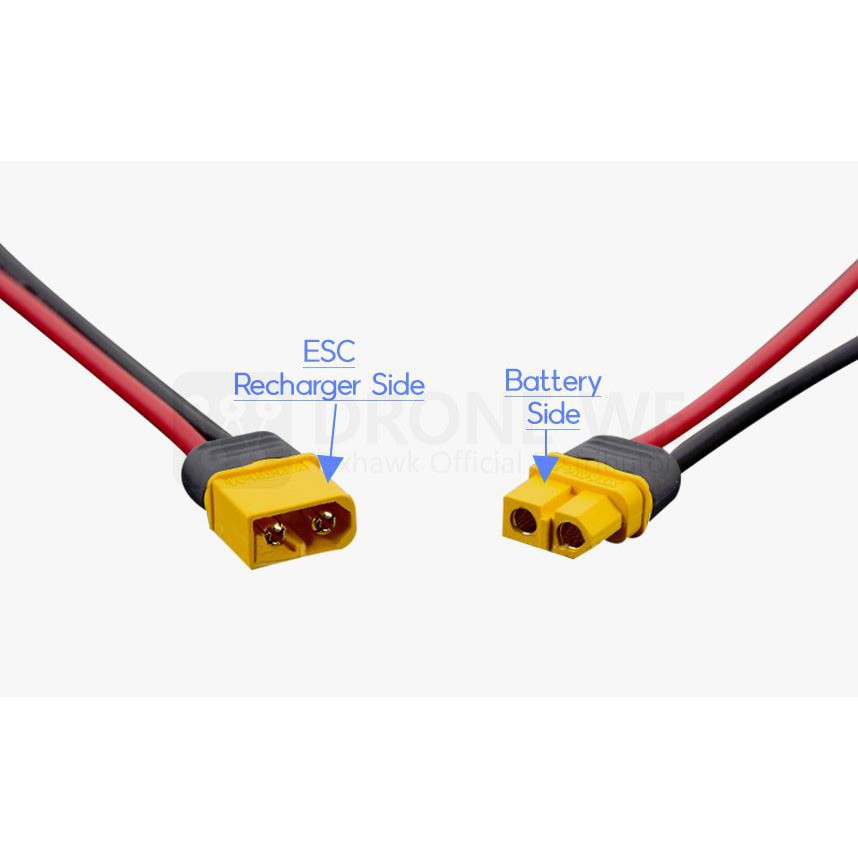 XT60H XT60 Giắc cắm pin Amass Jack nối nguồn điện, pin lipo RC đồng nguyên chất cao cấp mạ vàng cặp đực cái, đầu dây pin