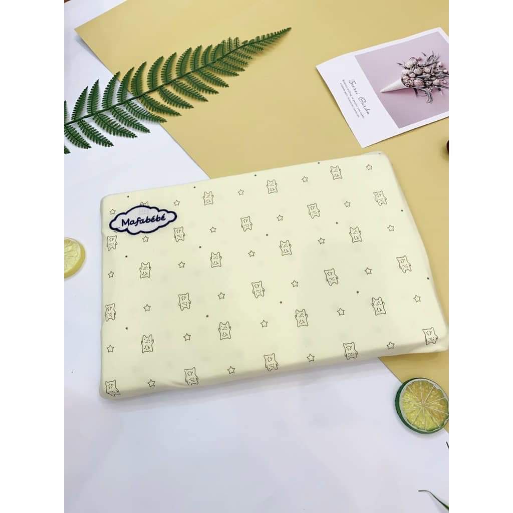 Gối cao su non Mafabebe có lỗ thông hơi cực thoáng cho bé