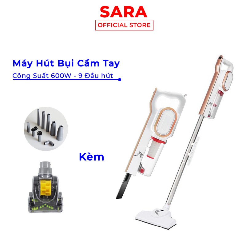 Máy Hút Bụi Gia Đình Cầm Thế Hệ Mới - 10 trong 1, hút bụi đa năng, loại bỏ mọi bụi bẩn trong gia đình Shopsara