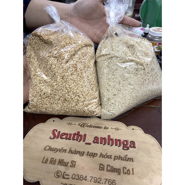 vừng trắng rang đã rang 100g