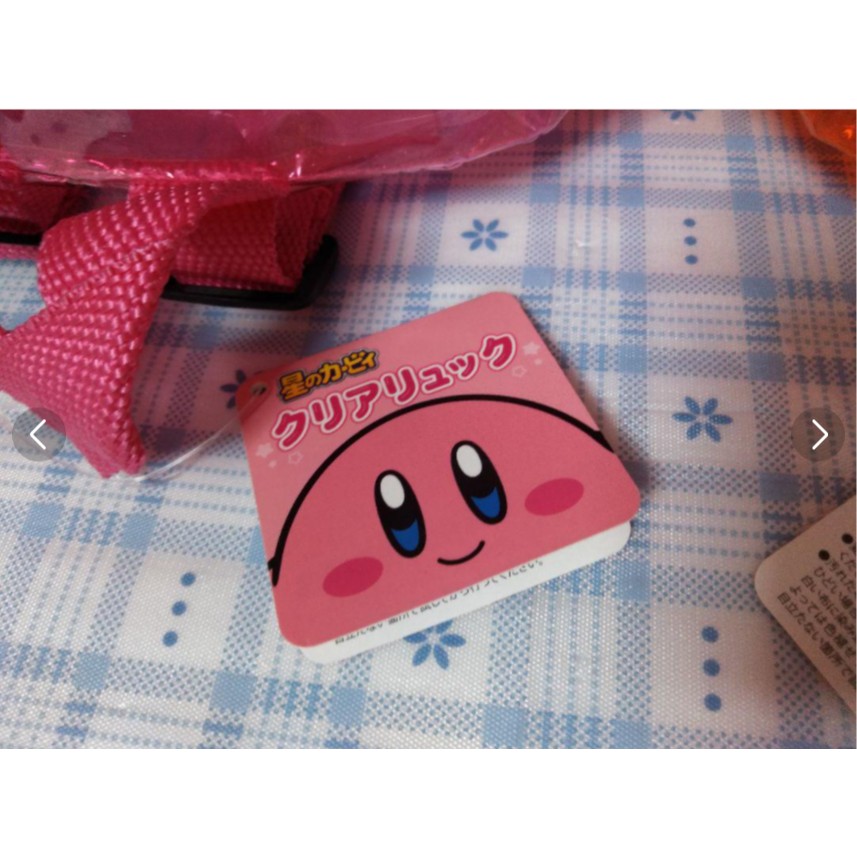 Ba Lô Trong Suốt KIRBY OF THE STARS phiên bản trong suốt - hàng chính hãng NINTENDO