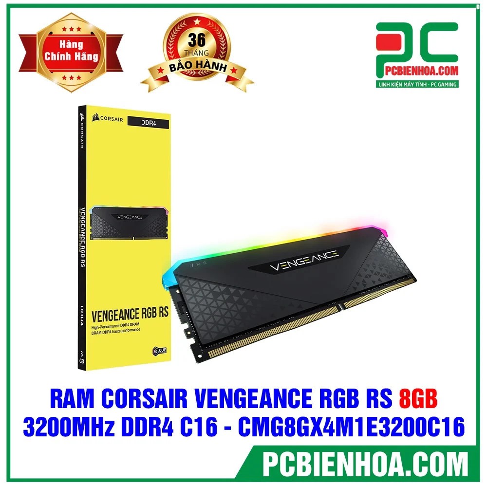 ( Siêu ngon ) Bộ nhớ Corsair Vengeance RGB PRO 8GB) DDR4 3000C16Black