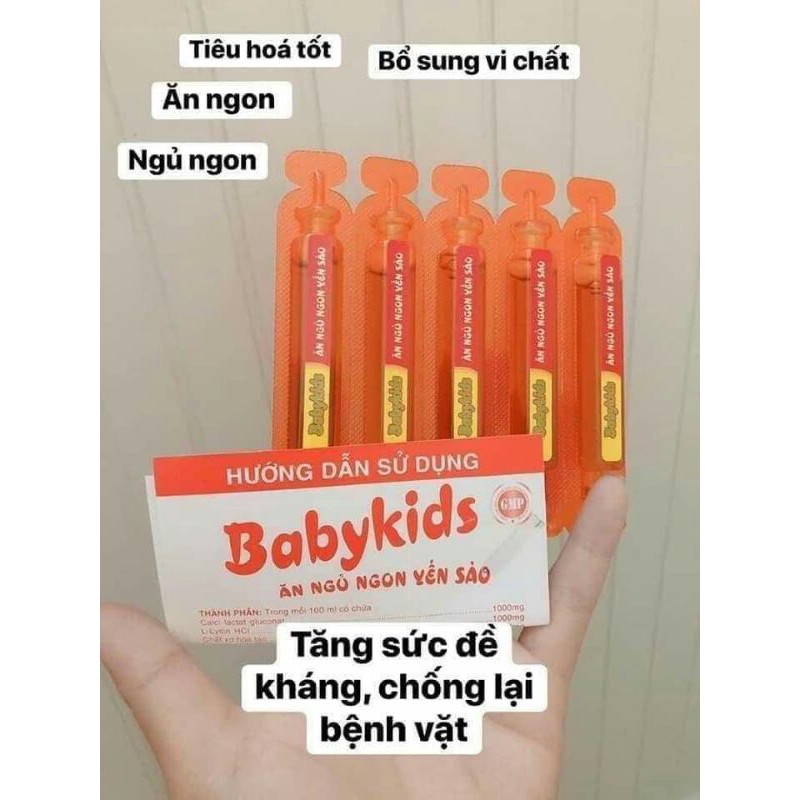 KM TẾT THIẾU NHI: MUA 1 TẶNG 1 - BABYKIDS ăn ngủ ngon yến sào | Thế Giới Skin Care