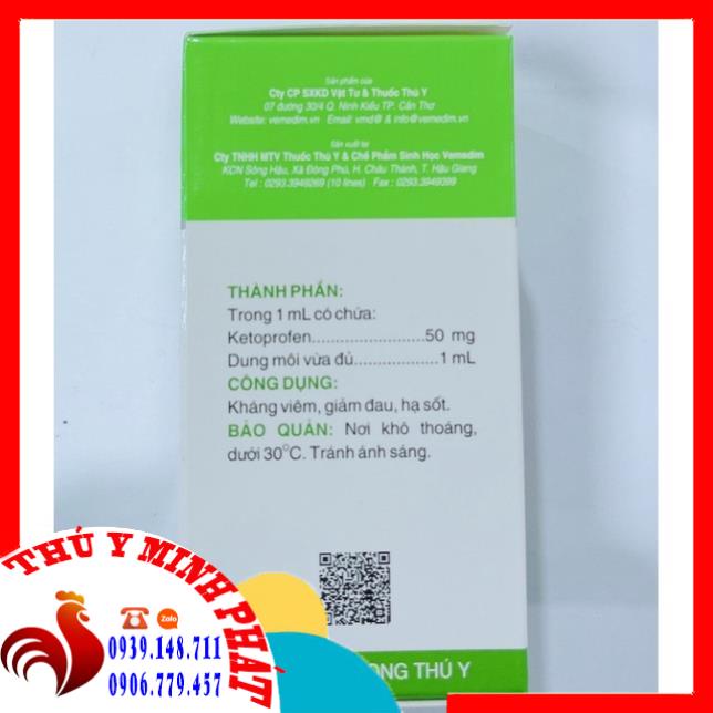 Ketovet 100ml - G.iảm nhiệt, H.ạ sốt an toàn , nhanh chóng