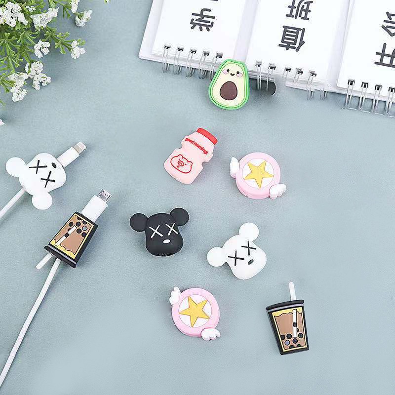 Phụ Kiện Cố Định Dây Cáp Sạc Chống Đứt Dành Cho Apple
