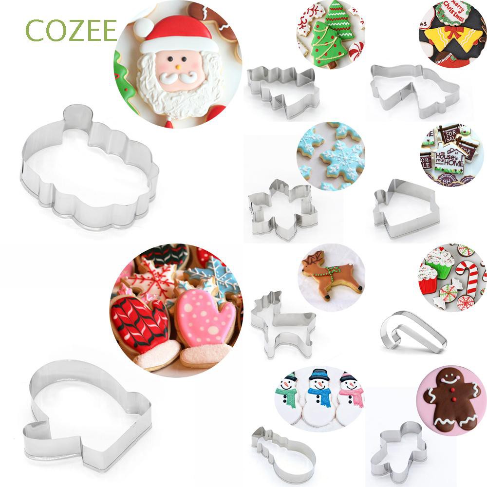 Khuôn cắt tạo hình làm bánh cookie dễ thương phong cách giáng sinh