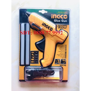 Súng bơm keo bắn keo điện 100w INGCO GG148