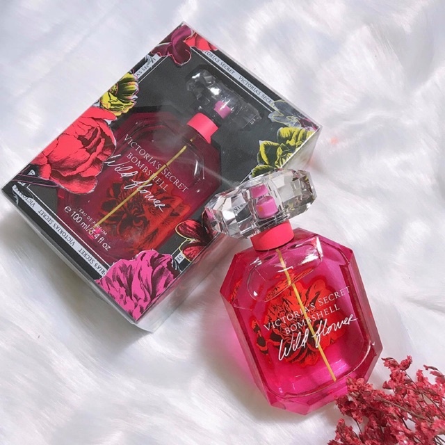 Nước Hoa Nữ Victoria's Secret Bombshell Wild Flower, Cuốn Hút, Mạnh Mẽ