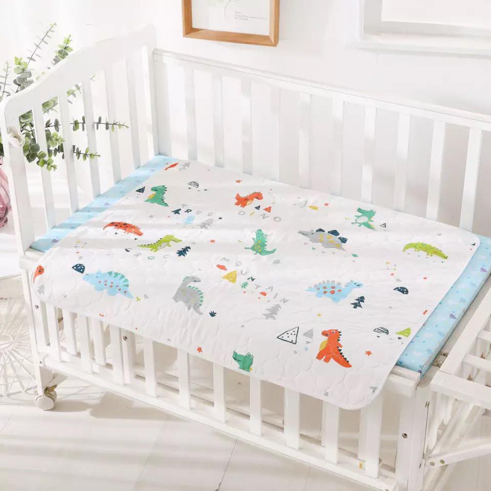 Lót Chống Thấm/Lót Thay Bỉm Sợi Tre Muslin 50x70cm