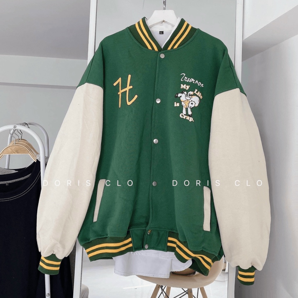 Áo Hoodie Cúc Bấm - Áo Khoác Nỉ Bông Unisex Nam Nữ in My Life Hàn Quốc TP316 [NewUnisex]