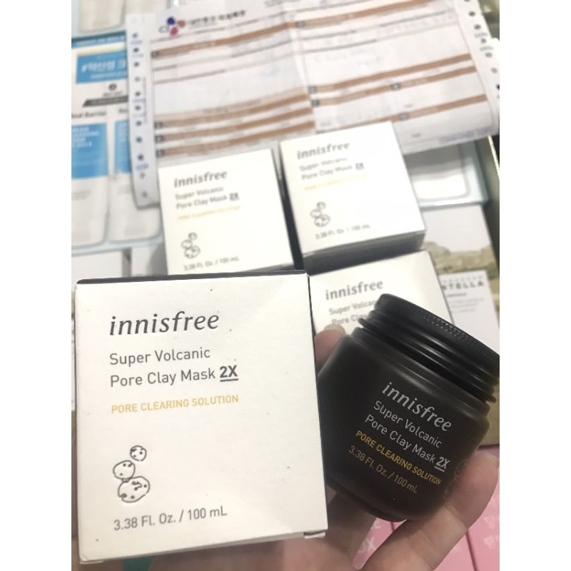 MẪU MỚI/ Mặt nạ đất sét Innisfree 2X