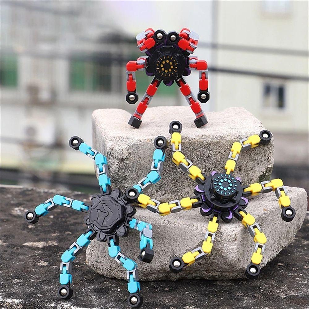 Con Quay Đồ Chơi Fidget Spinner HìNh Dây Xích GiúP GiảM Stress