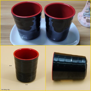 Bộ 2 ly uống nước melamine