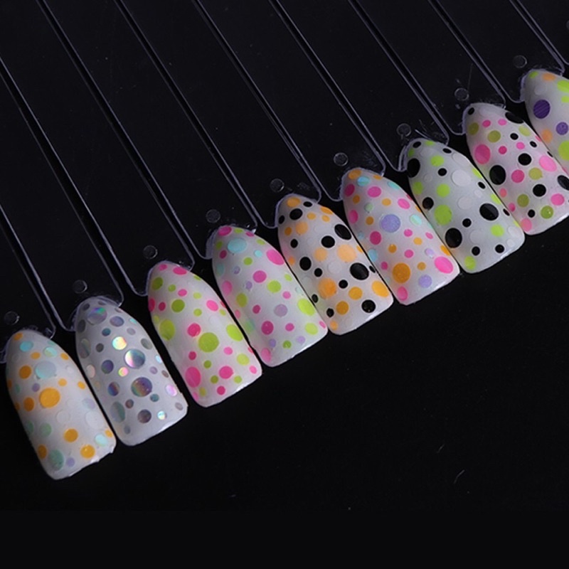 Sequin kim tuyến bi tròn-phụ kiện nail móng