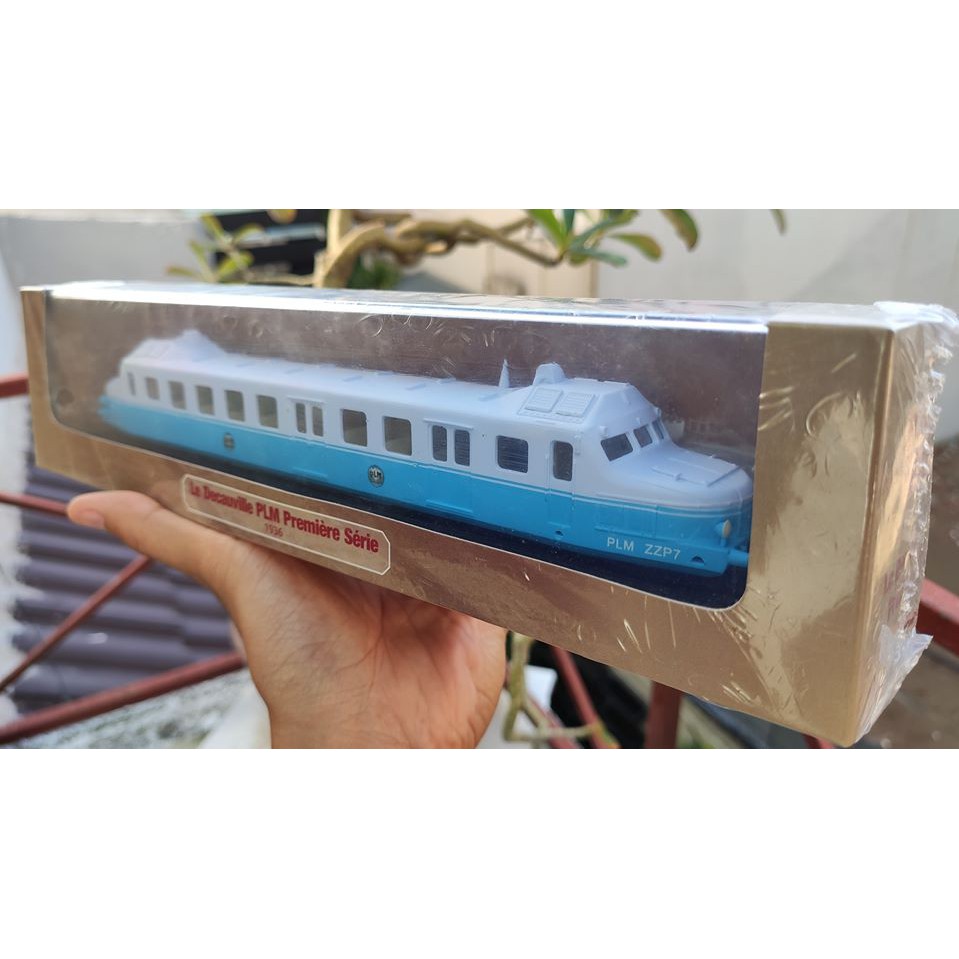 Mô hình tĩnh đầu máy xe điện Atlas Le Decauville PLM 1936 tỷ lệ 1:87
