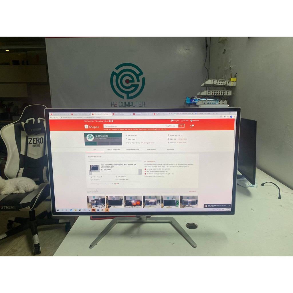 Màn Hình Máy Tính 32″ PHILIPS 323E7Q 2K CŨ